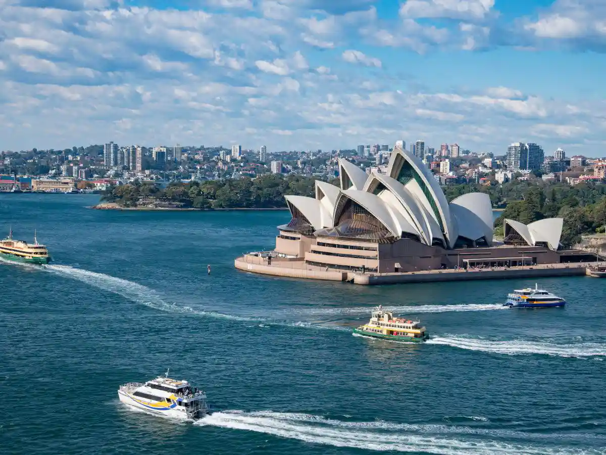 Sydney Opera House e Sydney Harbour Bridge